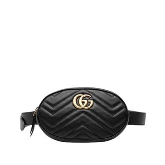 Gucci Borsa a tracolla trapuntata in pelle Pre-owned - - Pre-owned - Donna - Nero - ONE SIZE