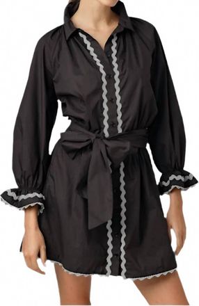 Sundays Allie Dress In Black
