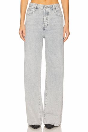 Frame Denim Loose Wide Leg Jeans In Air