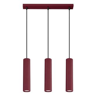 Sollux Lighting L&aacute;mpara colgantes borgo&ntilde;a aluminio alt. 98 cm