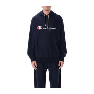 Champion Hombre, Sudaderas, Azul, Talla: M