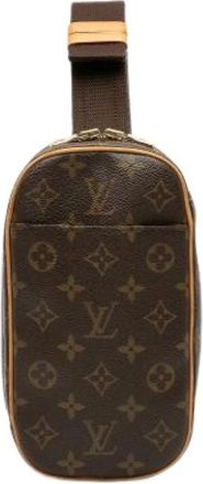 Louis Vuitton Pre-owned Cross Body Bags, female, Brown, Size: ONE SIZE Pre-owned Fabric Crossbody Bag