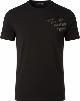 Emporio Armani Big Eagle T-shirt - Heren - T-shirts - Zwart - XL - Katoen - Tops