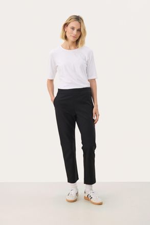 Part Two Casual broek NylaPW Slim fit black