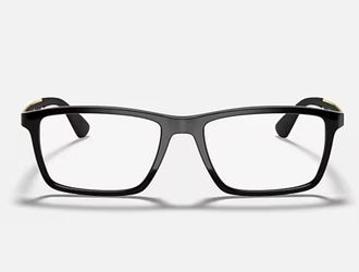 Ray-Ban Demo Rectangular Unisex Eyeglasses RX7056 5644 53