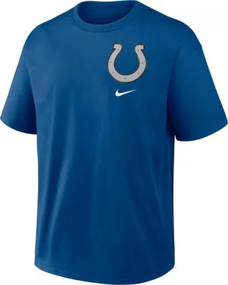 Nike Indianapolis Colts Rivalries Collection Max90 Nike Mens NFL T-Shirt in Grey | 04T64LB98-2JW