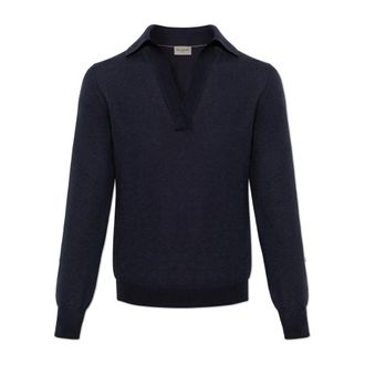 Paul & Shark Maglia Polo in Cashmere e Seta - - Knitwear - Donna - Nero - M