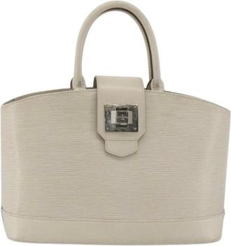 Louis Vuitton Pre-owned Handbags, female, Beige, Size: ONE SIZE Pre-owned Mirabeau Handbag