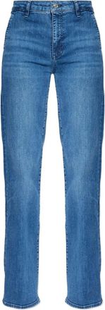 Frame Denim Jeans con bottoni - Blu