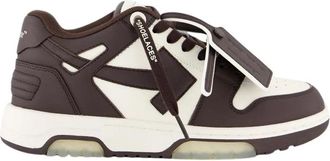 Off-white Out Of Office Sneakers - Heren - Sneakers - Bruin - 43 EU - Leer - Schoenen