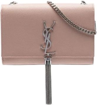 Saint Laurent Pre-owned Kate - Dames - Vintage Schoudertas - Roze - ONE Size - Leer - Vintage
