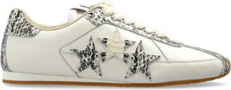 Amiri Lizard Pacific Flat Sneakers - Dames - Sneakers - Beige - 37 EU - Leer - Schoenen