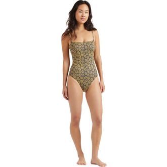 Vilebrequin Womens Carapaces Jersey Bustier One-Piece Swimsuit in Bleu Marine at Nordstrom, Size Medium