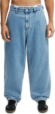 Cotton On Mens Baggy Skater Jean in Verve Blue at Nordstrom, Size 30 X 32