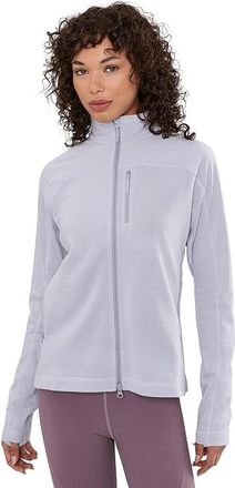 Fj&auml;llr&auml;ven Abisko Lite Fleece Jacket Womens Clothing Lavender Mist : XS, Fleece/Polyester