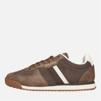 Lambretta Diego Heren Choc/Cream Sneakers