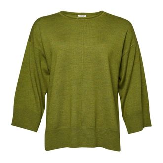 Lind Christel Maglieria Girocollo - - Knitwear - Donna - Verde - M