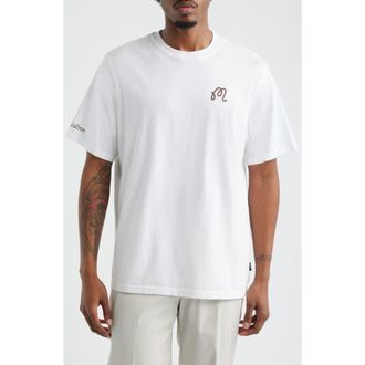 Malbon Golf Bermuda Championship Cotton Graphic T-Shirt in White at Nordstrom, Size Xx-Large