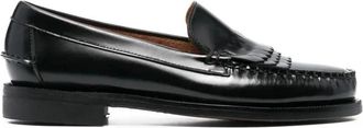 Sebago Triple Fringe Loafers - Heren - Loafers - Zwart - 44 1/2 EU - Leer - Schoenen