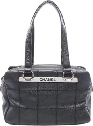 Chanel Pre-owned Caviar Skin Handbag - Dames - Vintage Handtas - Zwart - ONE Size - Leer - Vintage