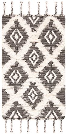 Safavieh Alfombra lana nero/neutrale 122 x 183 cm