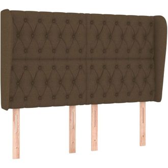 vidaXL Cabecero Con Orejas De Tela Gris Claro 147x23x118/128 Cm Vidaxl