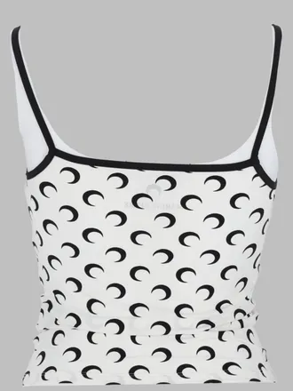 Marine Serre Moon Top - White