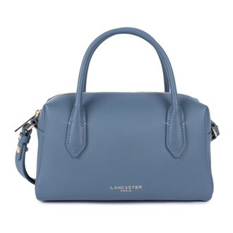 Lancaster Dames, Tassen, Blauw, Maat: ONE Size Leer