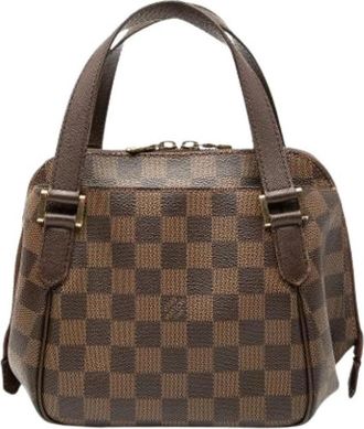 Louis Vuitton Pre-owned Belem PM - Dames - Vintage Handtas - Bruin - ONE Size - Leer - Vintage