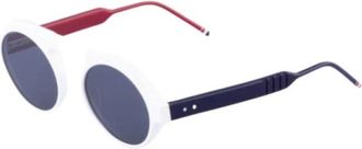 Thom Browne unisex, Accessoires, Wit, Maat: 52 MM