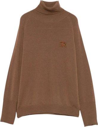 Ermanno Scervino Dames, Truien, Bruin, Maat: XL