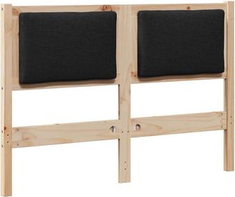 vidaXL Headboard Other Brown 135 cm Solid pine wood vidaXL