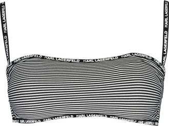 Karl Lagerfeld Kostuum TOP Vrouw Zwart - Dames - Bikinis - Zwart - XS - Badmode