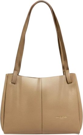 Lancaster Tassen, Dames, Beige, ONE Size, Leer, Sierra Haus Kleine Tote Bag
