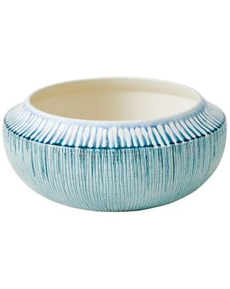 Global Views Striped Flair Bowl