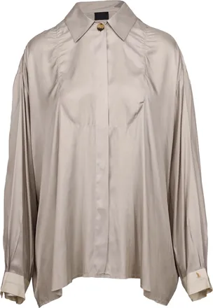 Lanvin Lanvin oversized shirt - jaren 10