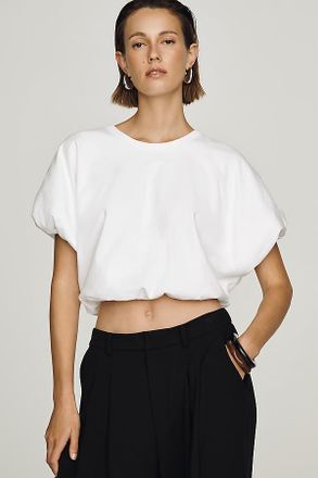 Citizens Of Humanity Cotton Gia Bubble-Hem Tee