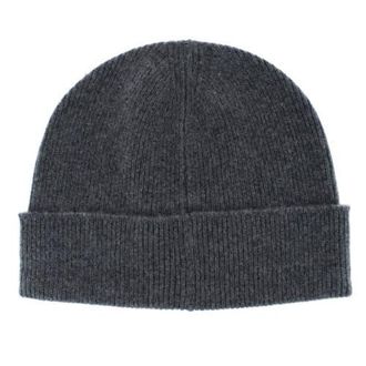 Trafalgar Store Camden Cashmere Solid Colored Micro Ribbed Beanie in Grey at Nordstrom