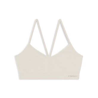 Freddy Top sportivo seamless con spalline incrociate