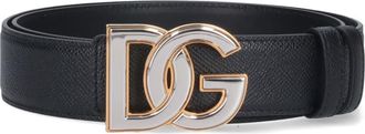 Dolce & Gabbana Logo Belt
