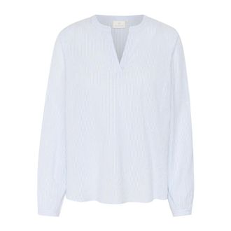 Kaffe Blouse - Blouses & Shirts - Mujer - Azul - L