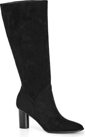 City Chic Womens Knee Boots - Daleyza, Black, 11 UK Wide