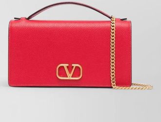 Valentino Garavani vlogo signature chain wallet and handle