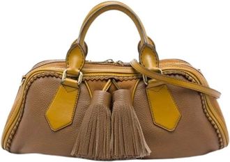 Burberry Borsa Satchel Pre-owned - - Pre-owned - Donna - Multicolore - ONE SIZE