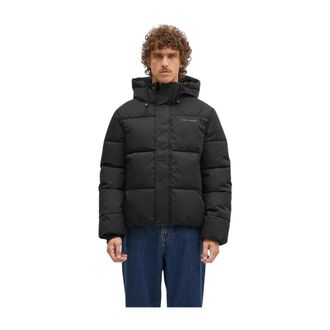 Daily Paper Clothing Winterjassen - Heren - Winterjassen - Zwart - XL - Leer - Jassen