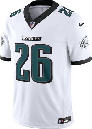 Nike Saquon Barkley Philadelphia Eagles Nike Mens Dri-FIT NFL Stitched Limited Jersey in White | 37NM0G5V86F-RKE