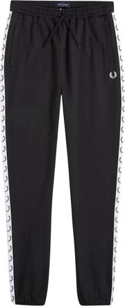 Fred Perry Hombre, Pantalones, Negro, Talla: L