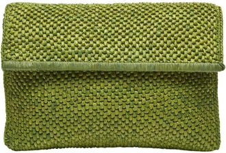 Mar Y Sol Rhodes Raffia Clutch