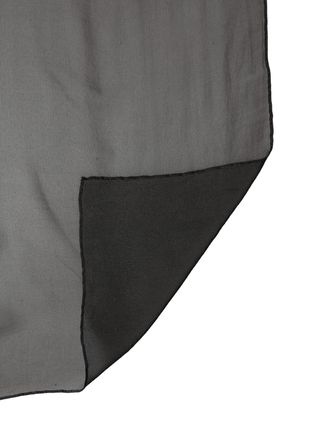 Dolce & Gabbana Womens Black Silk Neck Wrap Shawl Stole 167cm X 126cm Scarf