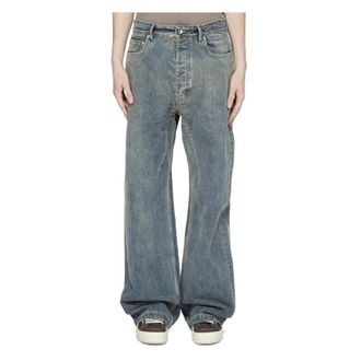 Rick Owens Geth Denim Jeans - Heren - Jeans - Blauw - Maat: W32 Denim